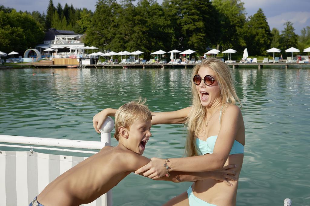 Amerika-Holzer Hotel & Resort Sankt Kanzian am Klopeiner See Екстериор снимка