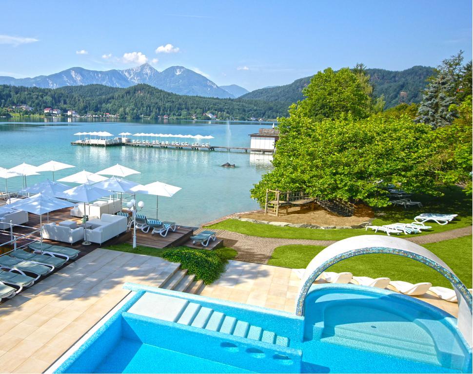 Amerika-Holzer Hotel & Resort Sankt Kanzian am Klopeiner See Екстериор снимка