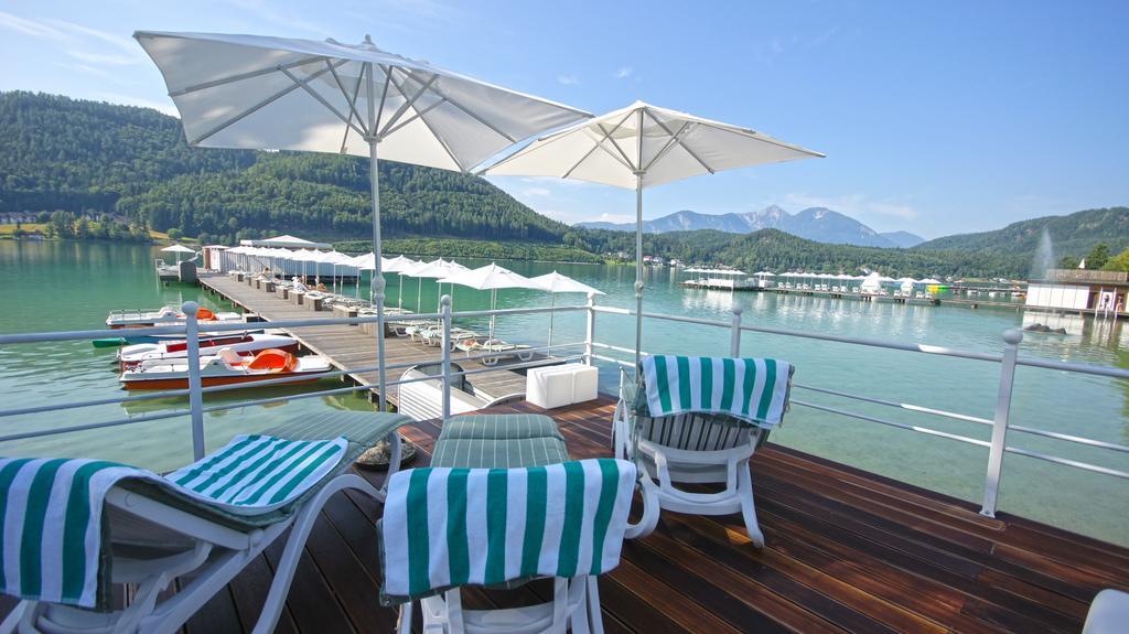 Amerika-Holzer Hotel & Resort Sankt Kanzian am Klopeiner See Екстериор снимка