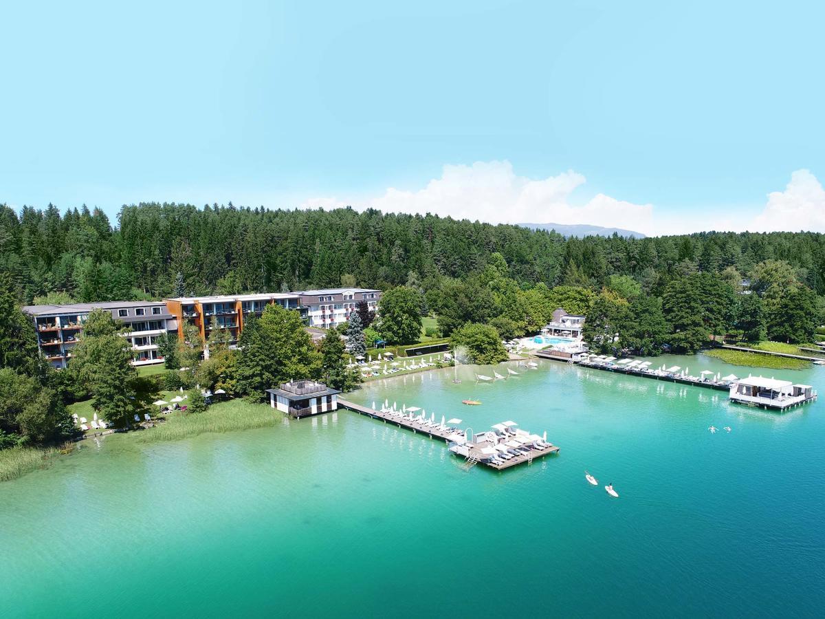 Amerika-Holzer Hotel & Resort Sankt Kanzian am Klopeiner See Екстериор снимка