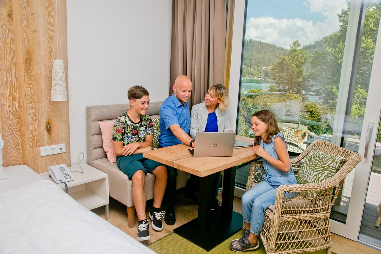 Amerika-Holzer Hotel & Resort Sankt Kanzian am Klopeiner See Екстериор снимка